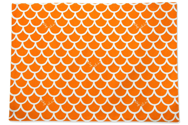 Orange Wave Placemat - Set of 4